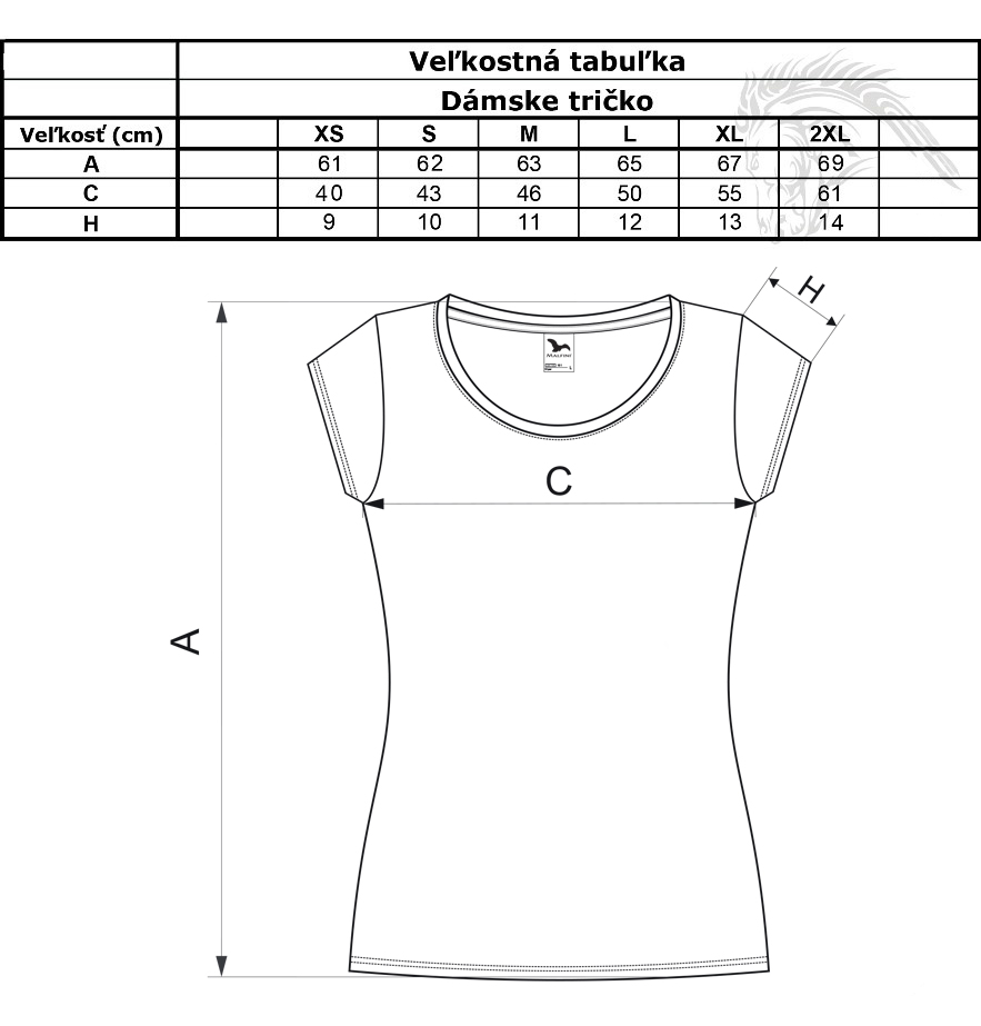 Dámske tričko s moto motívom Honda Africa Twin 222